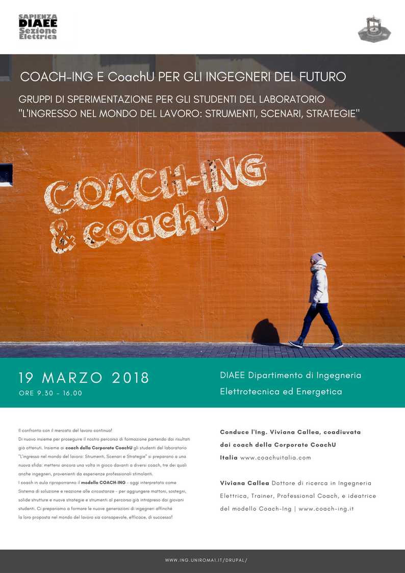 COACH-ING 19 marzo Sapienza coaching