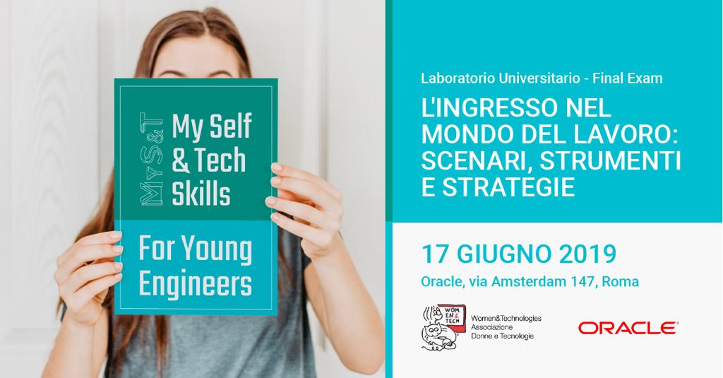 COACH-ING Sapienza WomenTech Oracle 17 giugno 2019